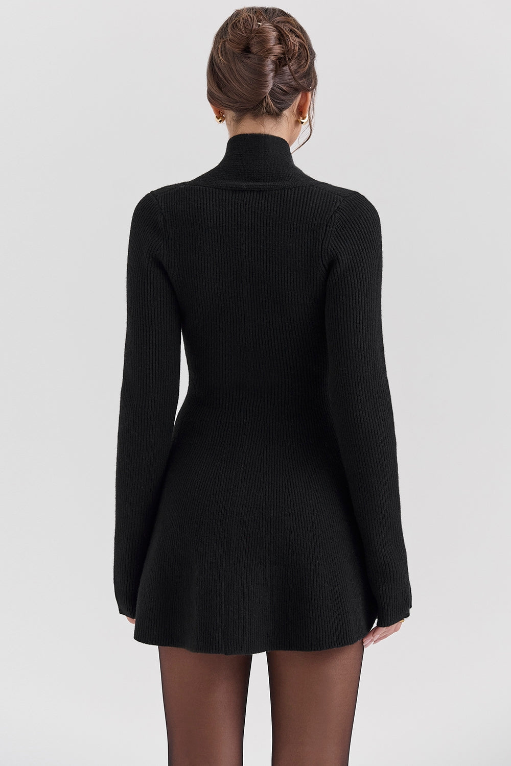 Aubrey | Knitted Cardigan Dress - QUELLECLASSE