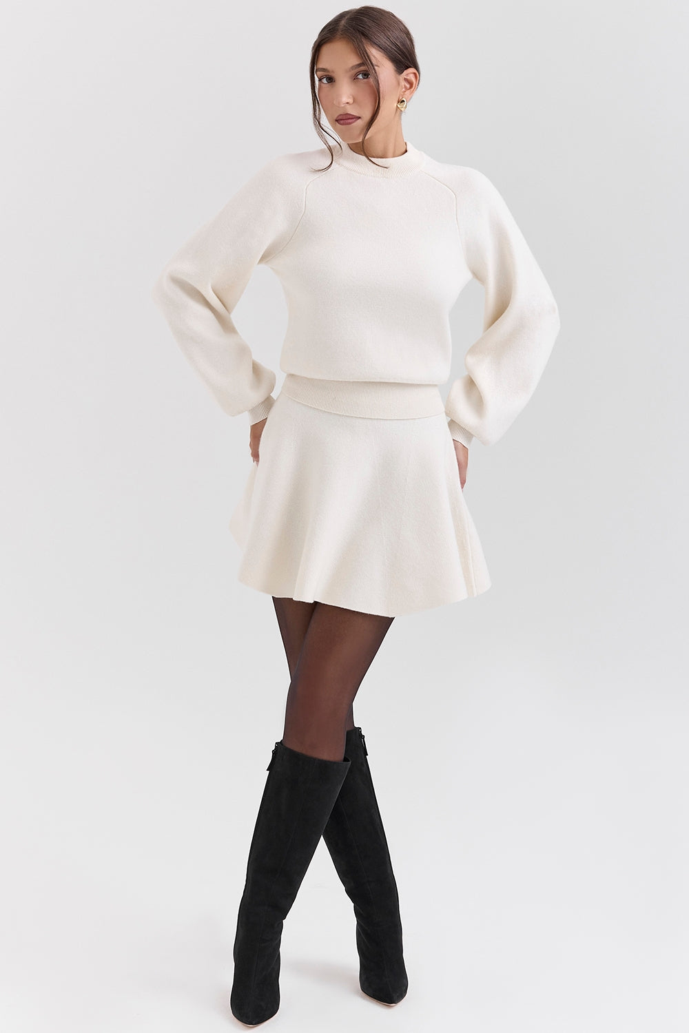 Cressida | Heavy Knit Sweater - QUELLECLASSE