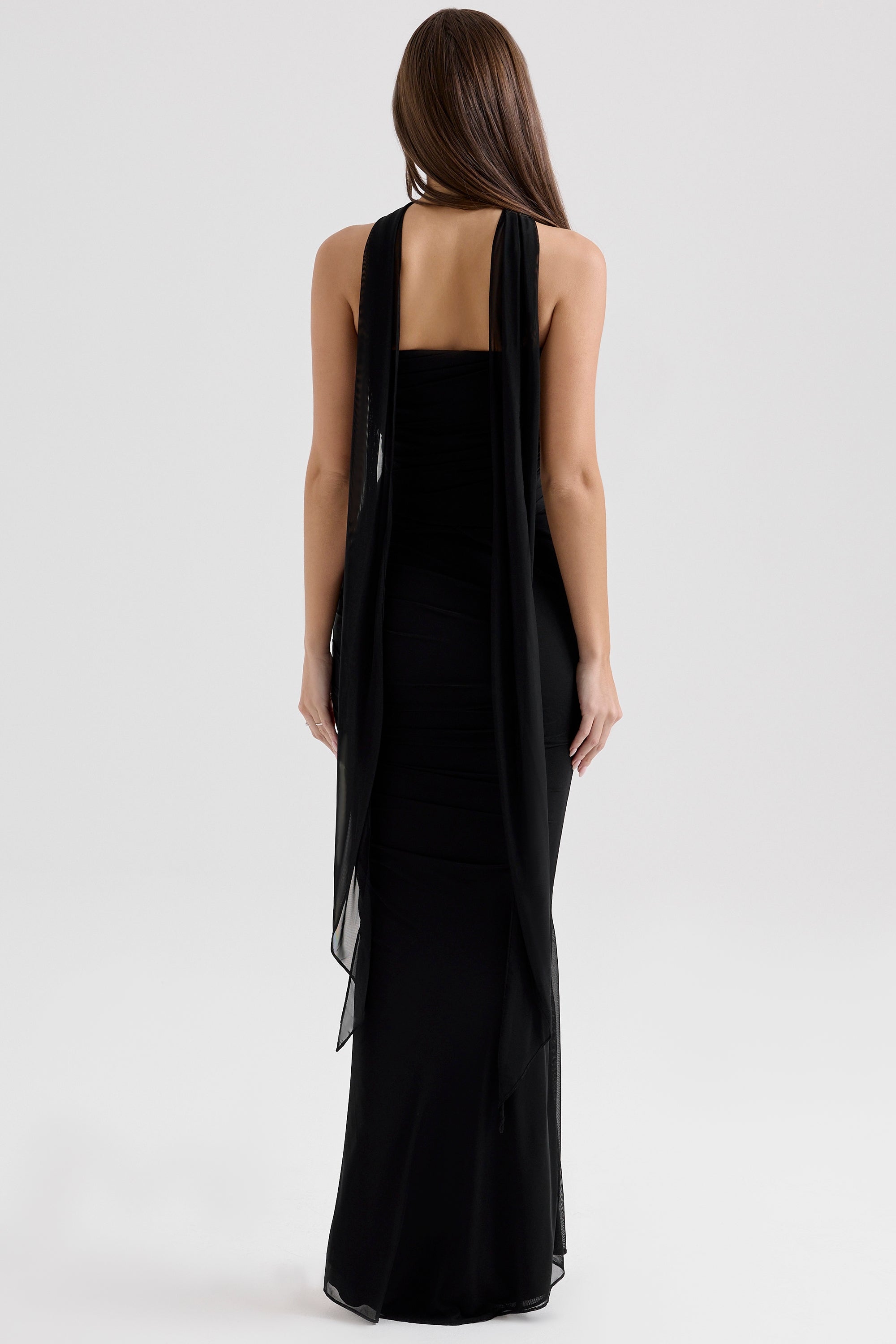 Hallie | Corset with Neck Scarf - QUELLECLASSE