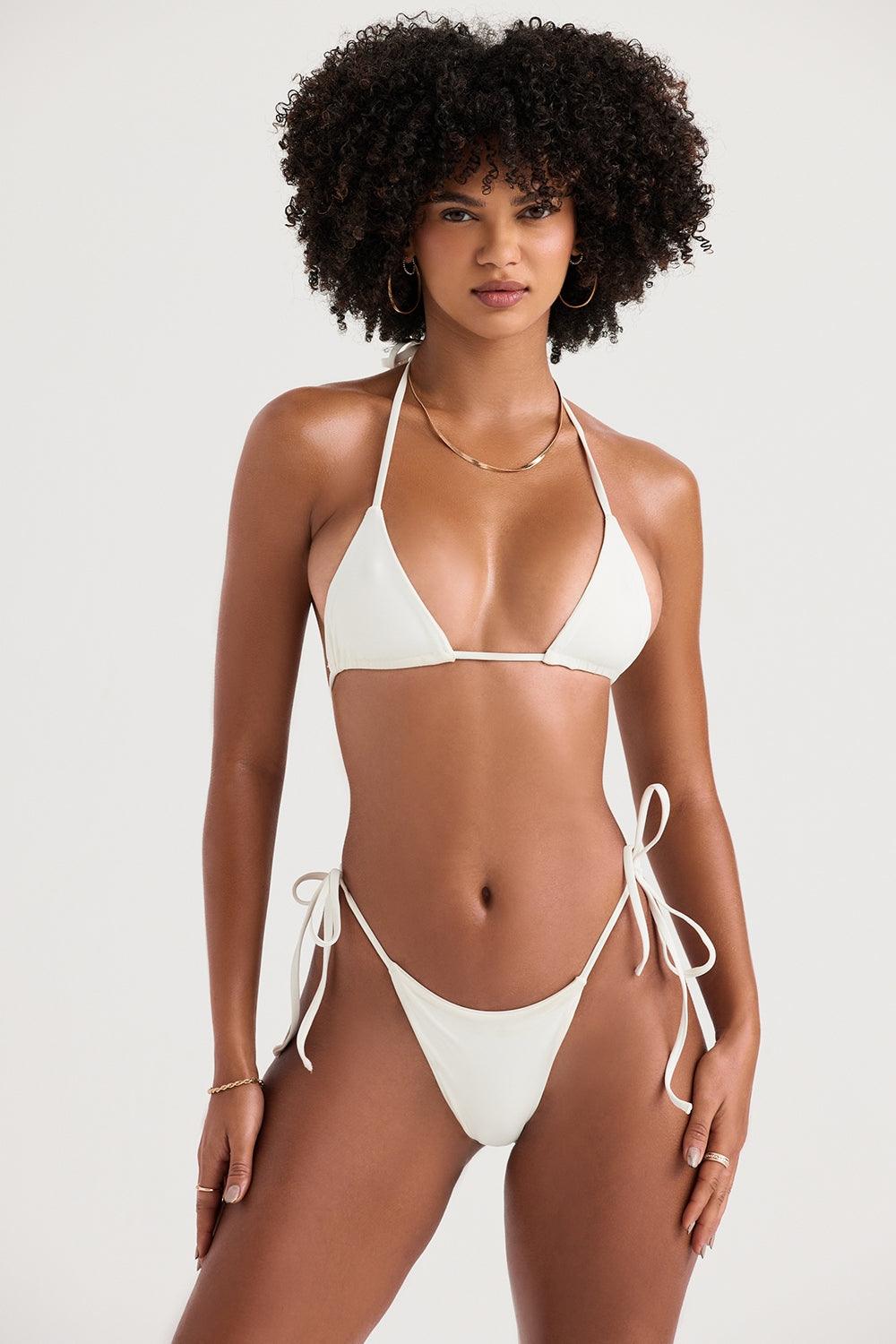 Santorini | Tie Side Bikini Bottom - QUELLECLASSE